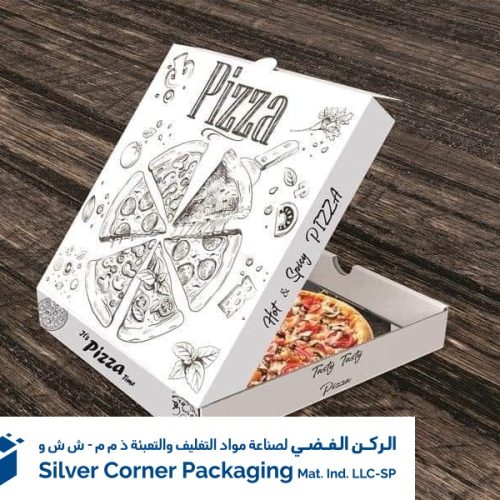 Pizza Box Manufacturing Company in UAE, Dubai Silver Corner Packaging